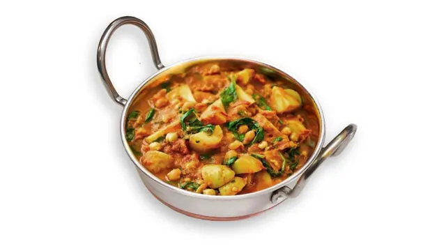 Chana masala kartulitega