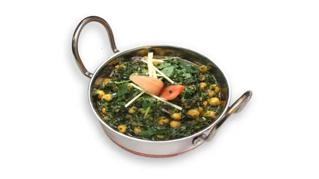 Channa palak kanaga